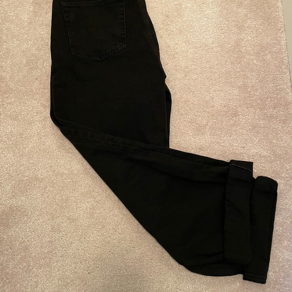 Black Topshop One oversized mom jeans size 34 - Picture 7 of 13